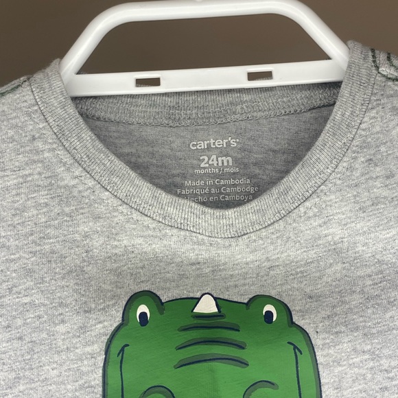 Chomp Chomp Dino Long Sleeve Shirt - 24 Months - Picture 4 of 5